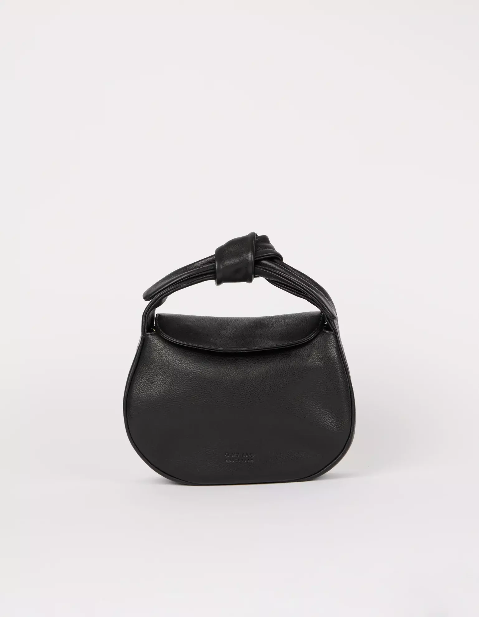 O MY BAG Coco Crossaint Black Soft Grain Leather Bag Handtasche Leder schwarz